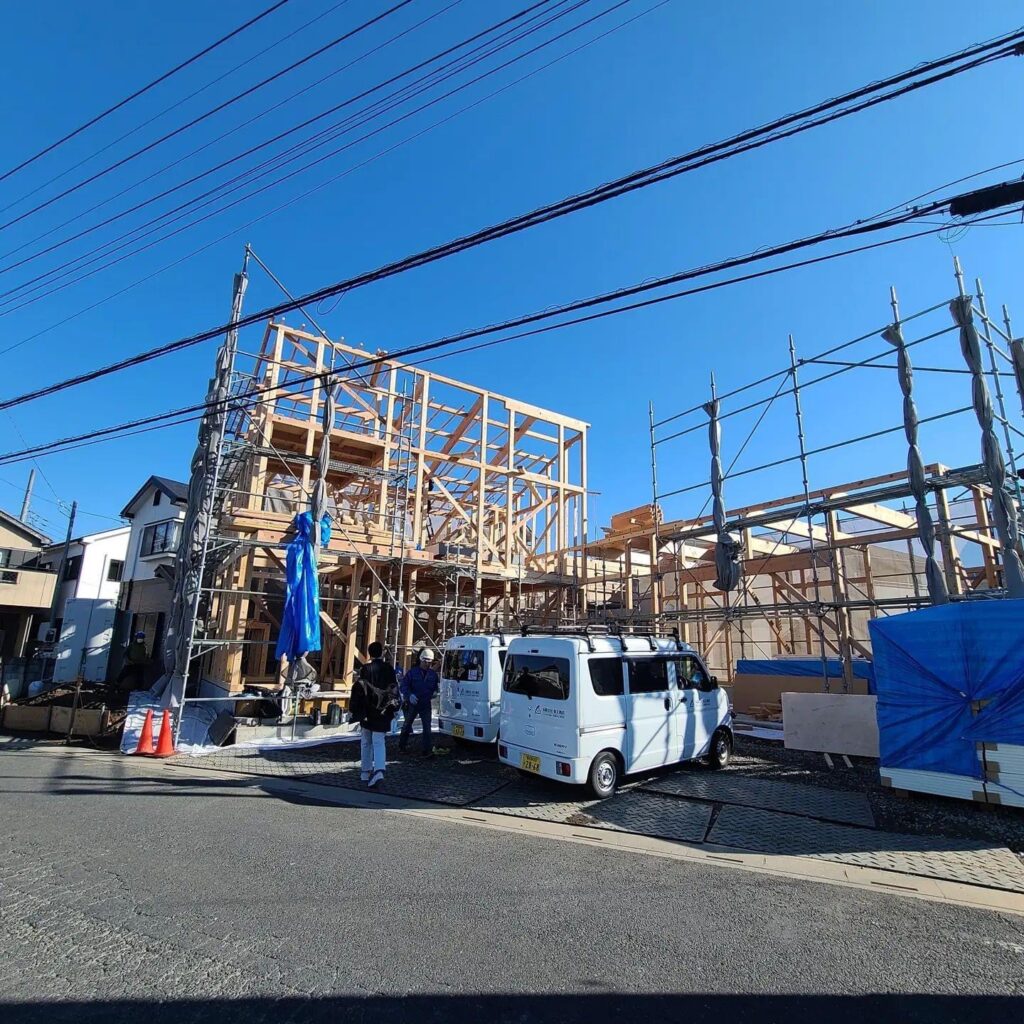 無事上棟しました(^-^)